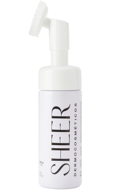 Espuma de limpeza facial